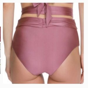 Becca Ballerina Cut Out High Waist Swim bottom